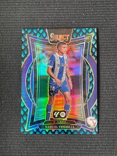 Nahuel Tenaglia 2024-25 Panini Select La Liga Terrace Jade Dragon Scale 17/28 RC