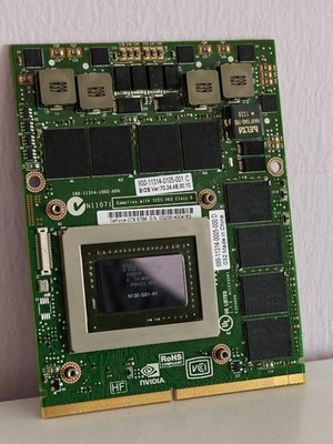 NVIDIA GeForce GTX 675M - 2GB MXM 3.0b - Bild vorhanden - Siehe Beschreibung!