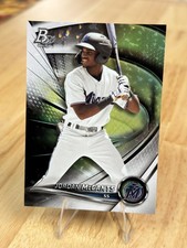 2022 Bowman Platinum #TOP-37 Jordan McCants Ice Foilboard Miami Marlins