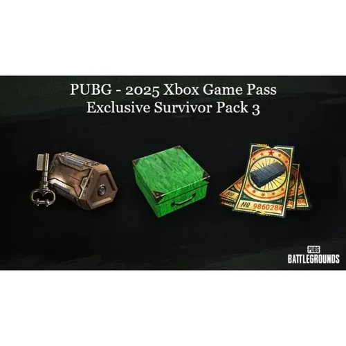 PUBG PlayerUnknown's Battlegrounds Survivor Pack #3 2025 No. 3 [XBOX]