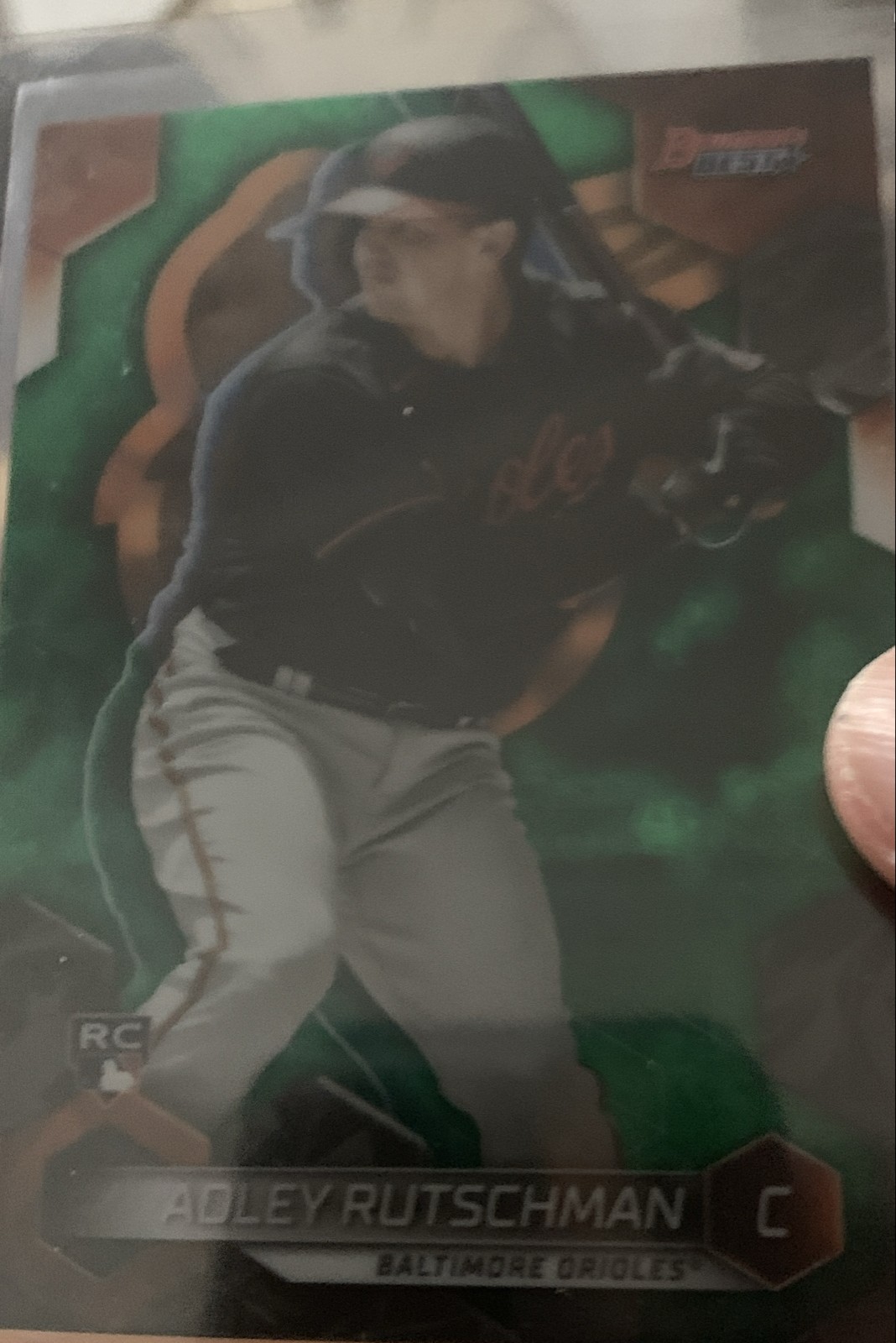 2023 Bowman's Best - Adley Rutschman #57 Green Refractor /99 (RC)