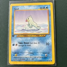 Pokemon Cards: Neo Destiny 1st Edition Common: Seel 81/105