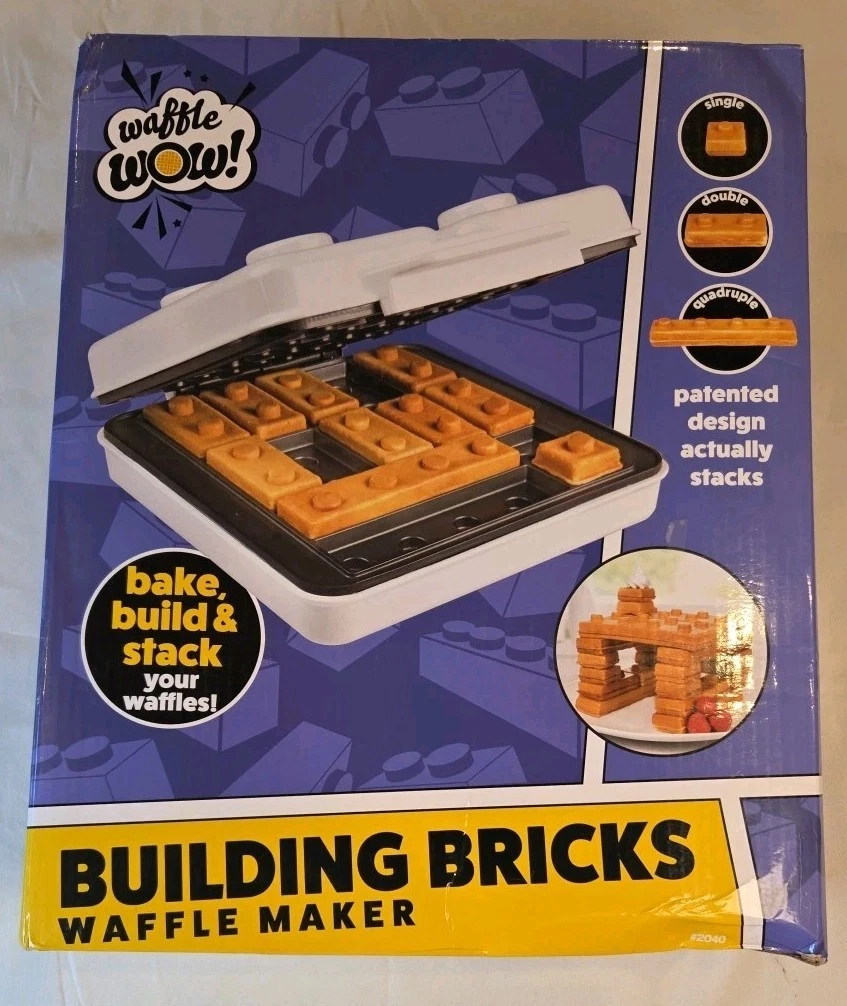 Waffle Wow! Building Bricks Waffle Maker - Bake, Build & Stack Waffles!