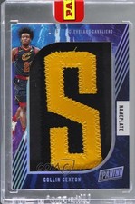 2020 Panini Black Friday Nameplate 1/6 Collin Sexton #CS 0c3