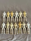 Vintage Star Wars Stormtrooper Army Builder KENNER Lot of 13 Action Figures