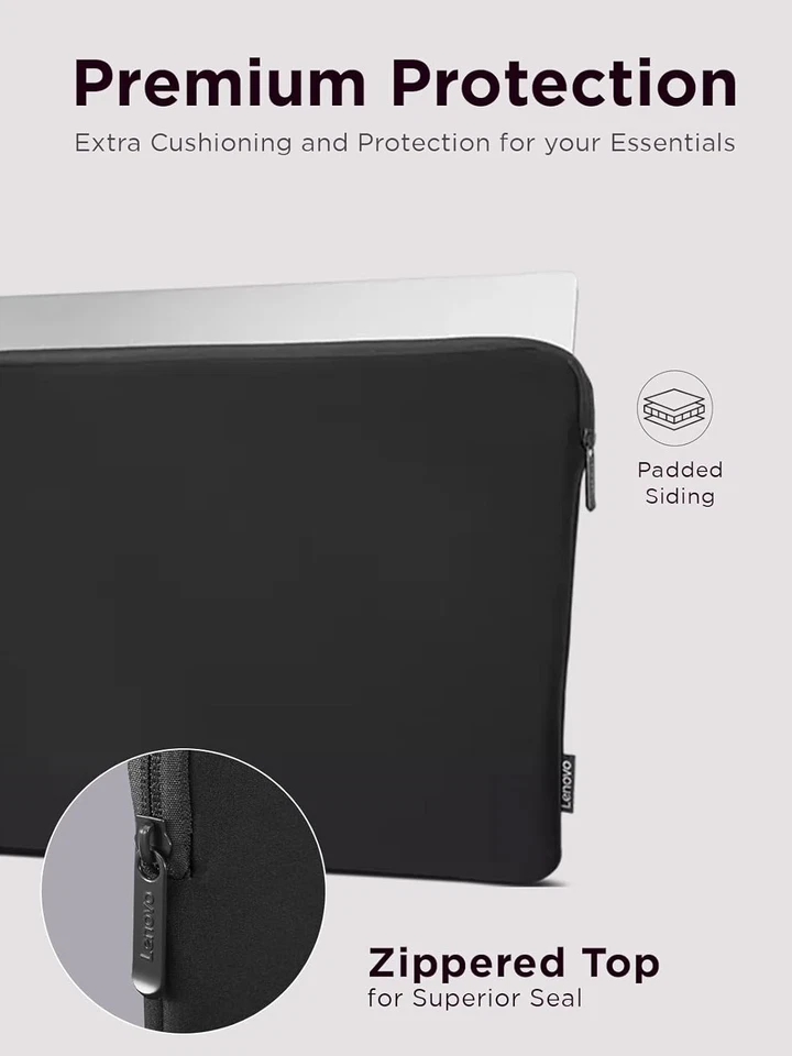 Funda básica para portátil Lenovo de 14 pulgadas compatible con MacBook Air Foto 3 de 4