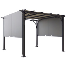Outsunny Outdoor Pergola Garden Sun Shade Patio Canopy Shelter