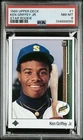 1989 Upper Deck KEN GRIFFEY JR #1 Rookie Card (RC) - PSA 8  NM-MT