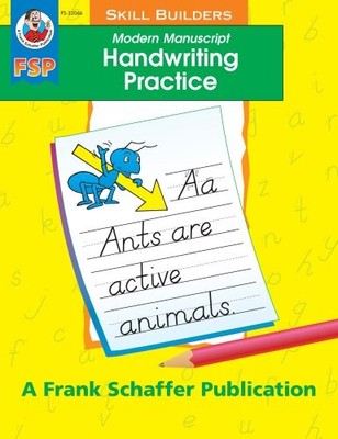 Modern Manuscript Handwriting Practice Skill Builder (Handwriting Skill Buil...