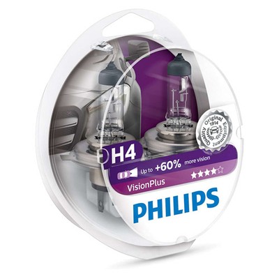 Philips Vision Plus H4 12V 60/55W