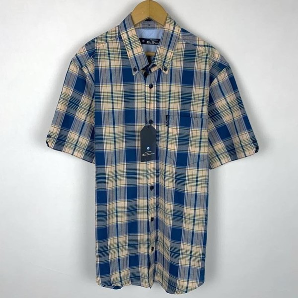 Men Ben Sherman Shirt Multicolor Cotton 36 / S / #5RR7
