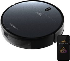 Eta Staubsauger-Roboter Rover Saugroboter Wischfunktion schwarz HEPA-Filter