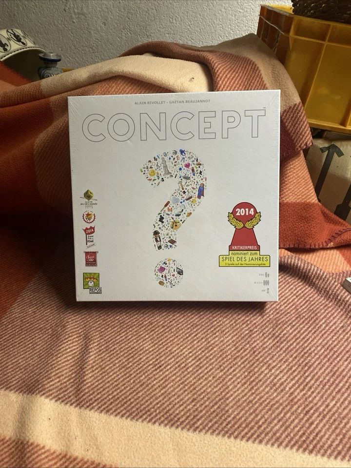 Brettspiel,Original,Retro,Vintage,neu,OVP, Concept - Bild 2 von 4