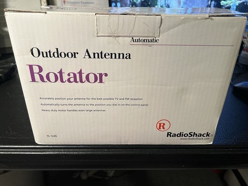 Radio Shack 15-1245 Automatic Antenna Rotator System with Control Box ...