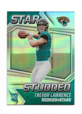 2021 Rookie and Stars Trevor Lawrence SS-21 Star Studded  RC  Lgt.Sch Surface