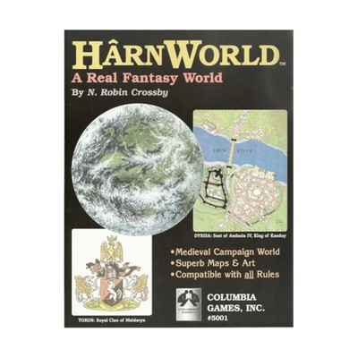 Columbia Games Harn HarnWorld (2nd Ed) VG+/EX