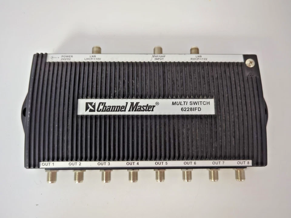 CHANNEL MASTER MULTI SWITCH 6228IFD - Image 2 of 4