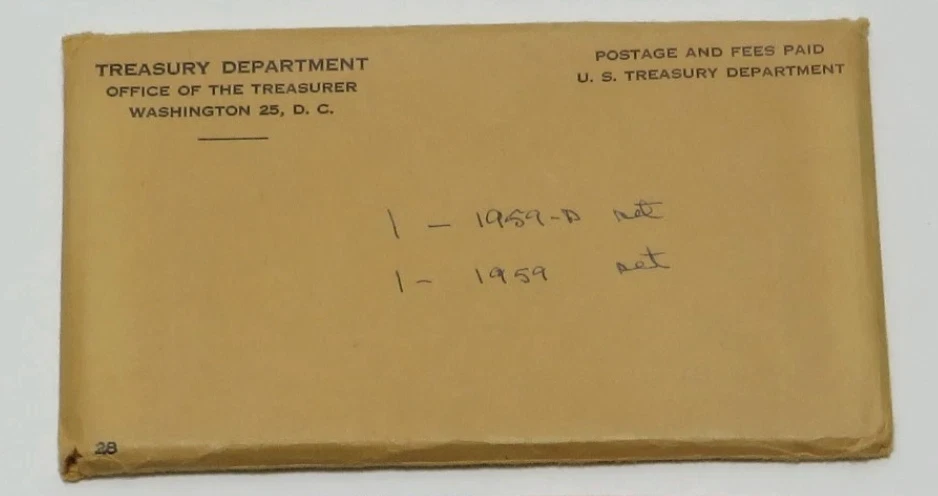 1959 - The 1st Modern Era United States Mint Set - OGP - Image 3 of 3