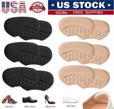 6 Pair Heel Pads for Shoes Sneaker Soft Elastic Foam Shoe Heel Pad Heel Pads 6MM