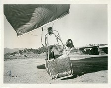 1968 Wally Cox Ann Prentiss What Gap Celebrities Ballooning Photo 7X9