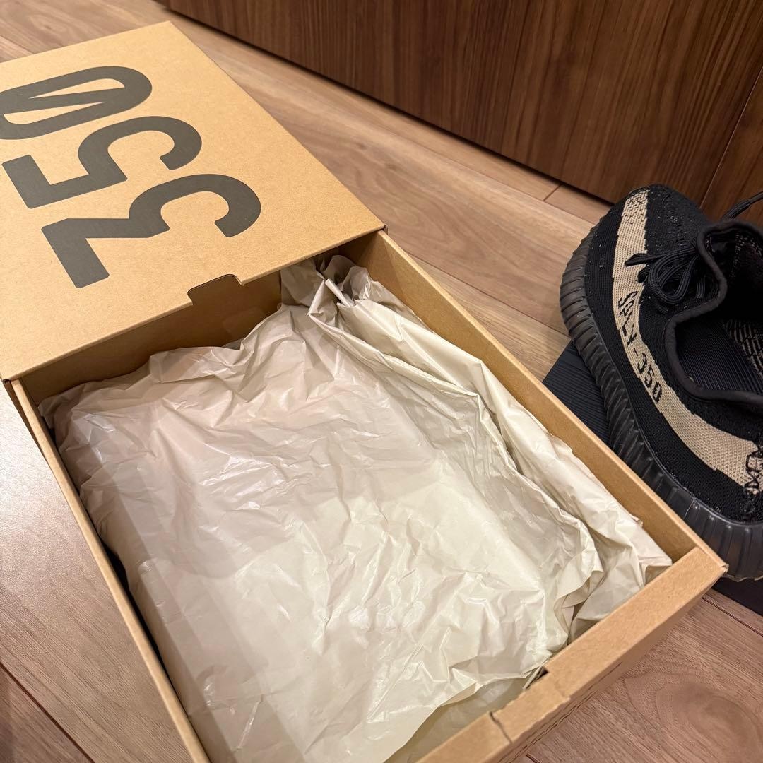 adidas Yeezy Boost 350 V2 Core Black Green 26.5cm Used sneakers thumbnail 15