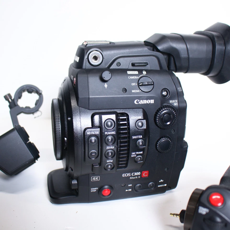 CANON EOS C300 MARK II CAMERA Low Hours 365 Hours With Monitor Power Cable - Image 3 of 4