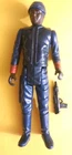 1980 VINTAGE KENNER STAR WARS BESPIN SECURITY GUARD BLACK ACTION FIGURE REPO GUN