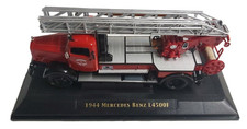 Modellino Camion Pompieri Scala 1:43 Fire Truck 1944 Mercedes Benz L4500F
