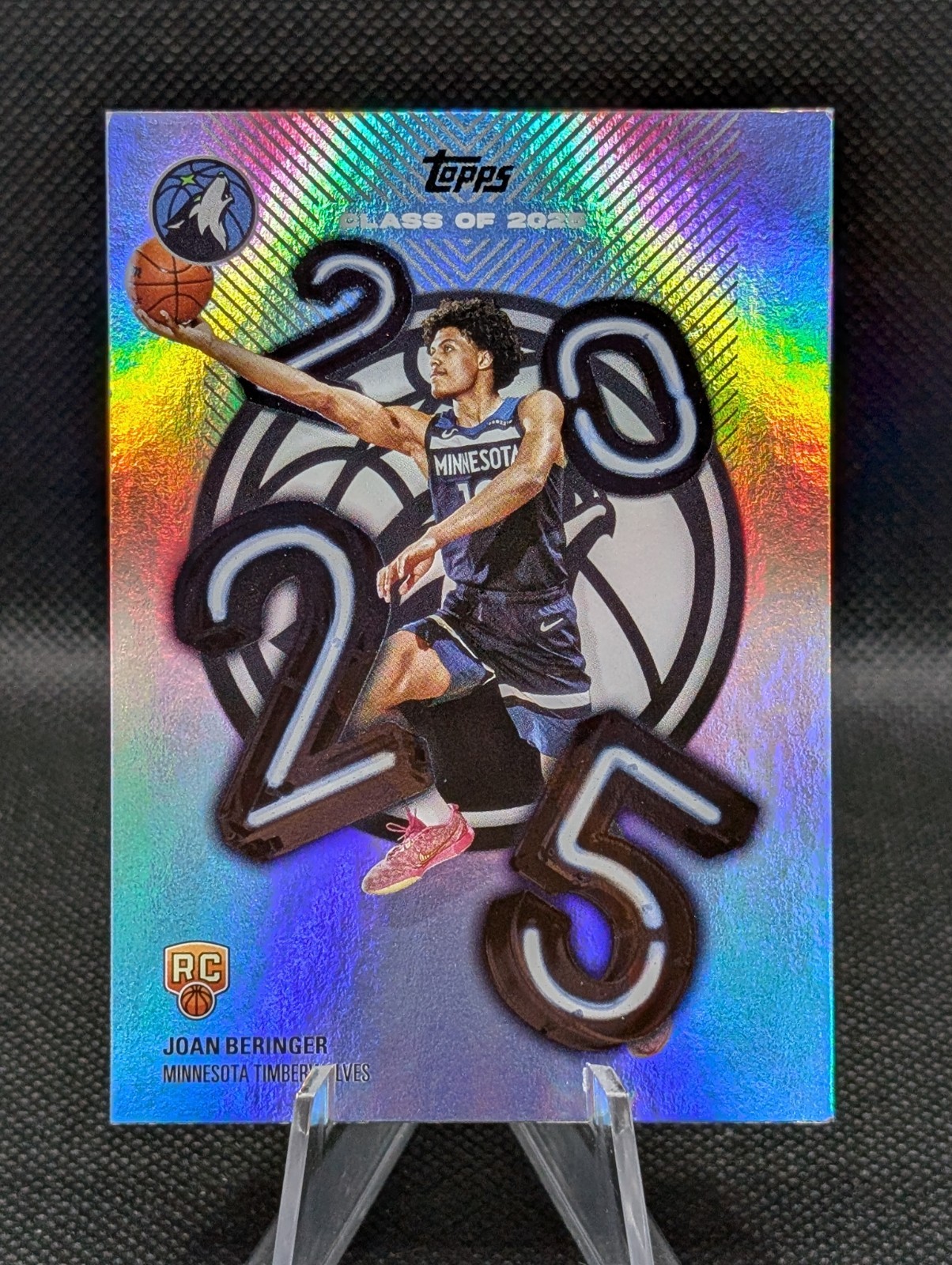 Joan Beringer 2025-26 Topps Class Of 2025 C25-17 Minnesota Timberwolves RC SSP!