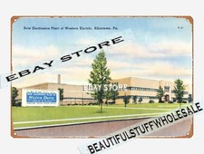 1930-45 New Electronics Plant of Western Electri, Allenstown, Pennsylvania tin s