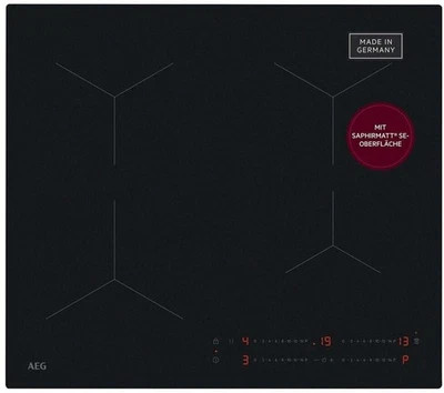 AEG TO64IA0AIT Induktionskochfeld Autark 60 cm, 4 Flex-Kochzonen mit Kratzresist