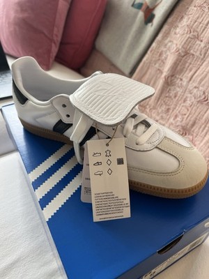Adidas Samba LT Women s Low Top Leather Sneakers White/Black Gum 