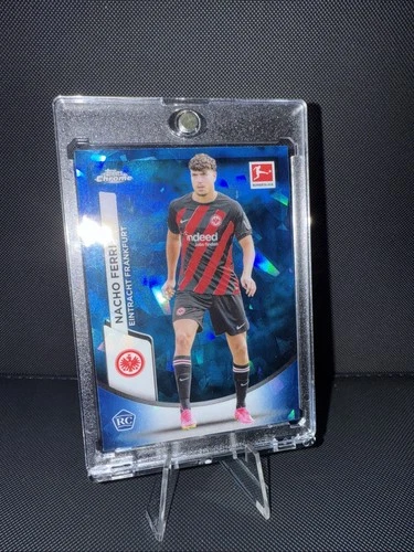 2023-24 Topps Chrome Bundesliga Sapphire Edition - Nacho Ferri #39 (RC)