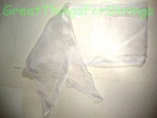 NEW Sheer White Paisley Summer Scarf Scarve Wrap Long Made in Japan Head Neck