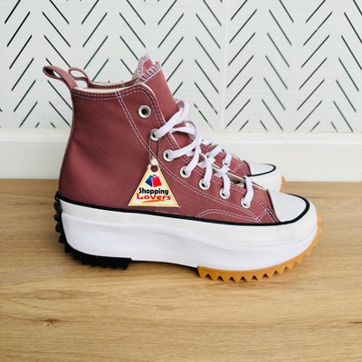  Converse Run Star Hike Platform High Size 6 Men's Shoes Saddle/White A00852C