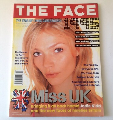 The Face Magazine Issue 88 Jan 96  Jodie Kidd, The Prodigy, Pamela Anderson