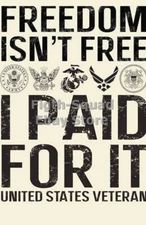 WW2 Picture Photo freedom isnt free 5956