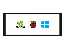 Waveshare 1600 600 9.3inch Capacitive Raspberry Pi Touch Display HDMI, IPS