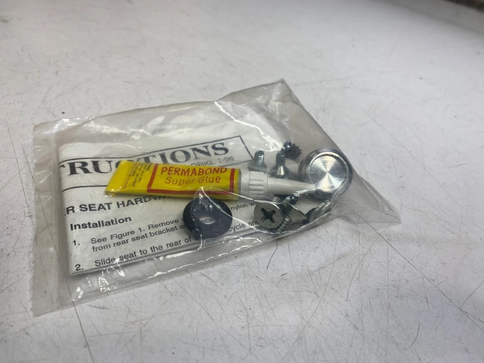 🔥96-03 Nuevo de Lote Antiguo Harley FXD Dyna Desmontable Pillion Kit de Herrajes🔥 Foto 4 de 4