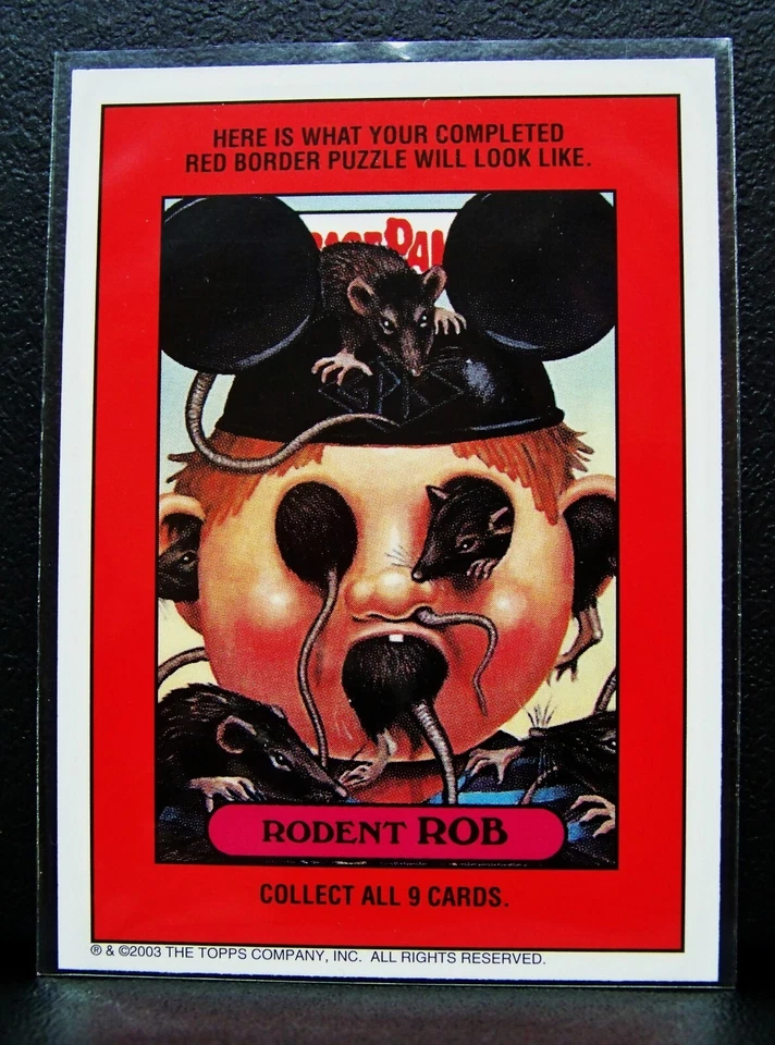 GPK 2003 All-New Series 1 #39a COLIN 911, LONG GREEN BAR Shadow ERROR Card, ANS1 - Image 2 of 3