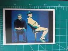 1995 SMASH HITS THE PET SHOP BOYS GROUP BAND MUSIC STICKER CARD #111