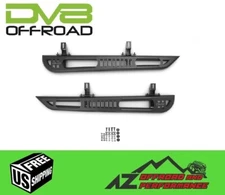 DV8 Offroad OE Plus Side Steps for '07-'18 Jeep Wrangler JK 2 Door SRJK-09