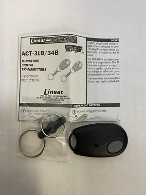 Linear Access ACT-31B/34B/31C Miniature Digital Transmitters