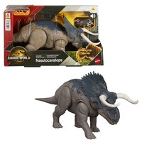 Mattel® JGC81 Jurassic World Rebirth Wild Roar Nasutoceratops, Neu & Ovp