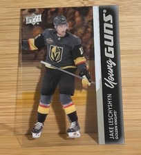 2021-22 Upper Deck Young Guns Clear Cut Parallel #493 Jake Leschyshyn