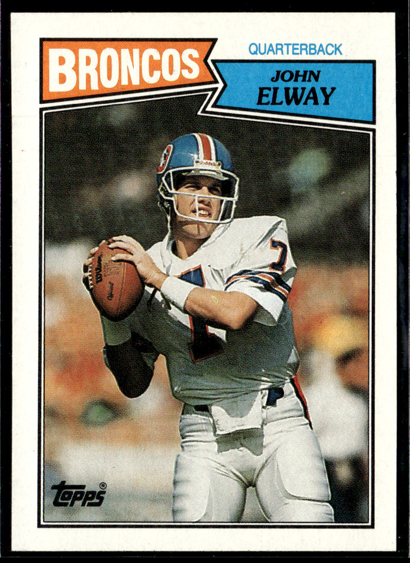 1987 Topps - #31 John Elway