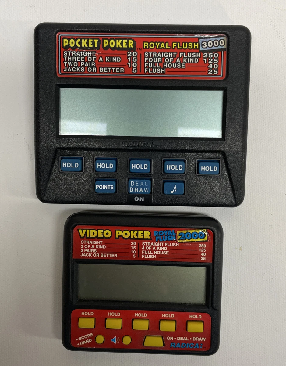 Radica Poker Electronic Games for sale - eBay