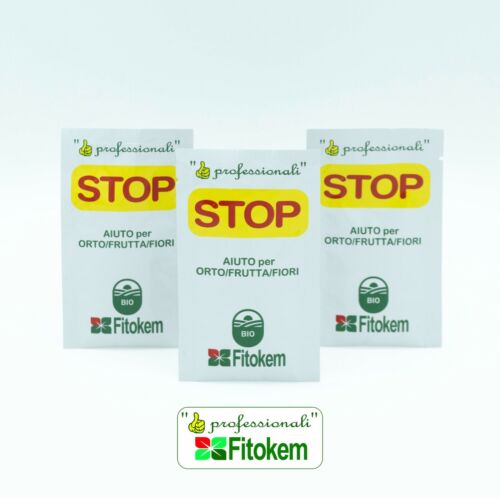 Fitokem - STOP Corroborante - 3 Bustine da 10mL - Bio contro insetti - BUST3 - Foto 1 di 7