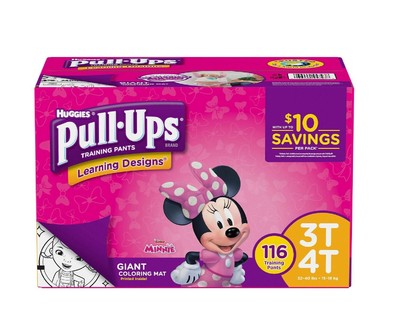 sizes of pull ups