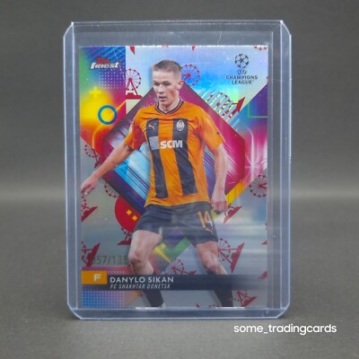 Topps Finest UCL 2023/24 Danylo Sikan Shakhtar Donetsk Ferris Wheel   /135